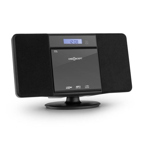 OneConcept V-13 BT, STEREO SUSTAV S CD MP3 USB BLUETOOTH RADIOM, MONTAŽA NA ZID slika 10