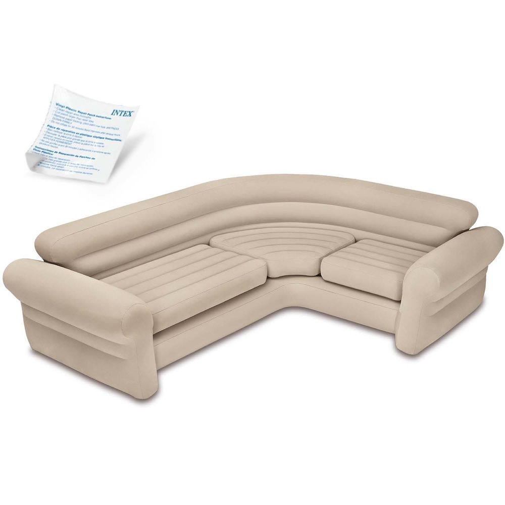 Kutna garnitura na napuhavanje 257 x 203 x 76 cm intex 68575 slika 1