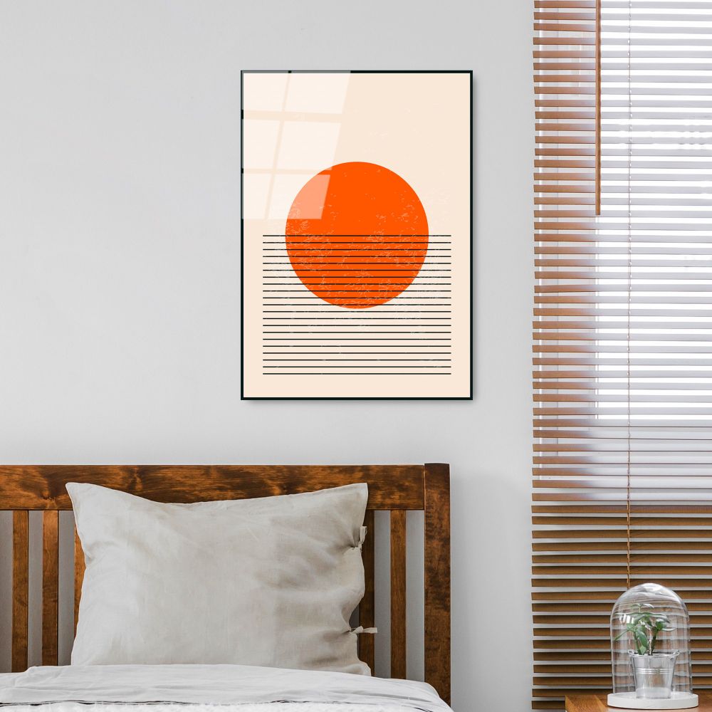 UV-887 - Dekorativna Slika na Kaljenom Staklu, Višebojna, 45 x 65 cm slika 3