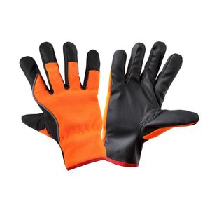 Profix rukavice podstavljene zaštitne zimske narančaste "10" 