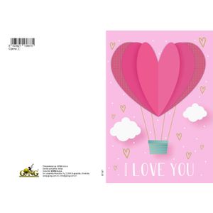 I LOVE YOU - ČESTITKA