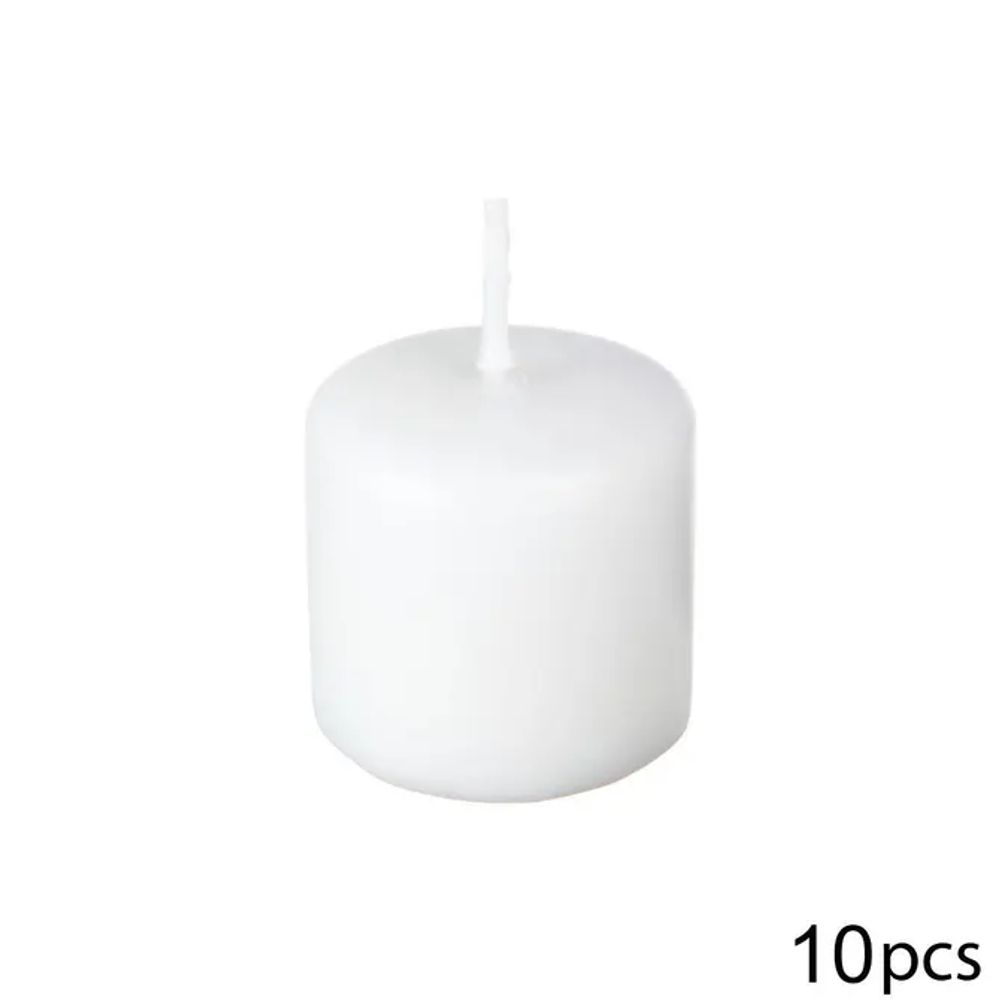 Atmosphera svijeće many 3,8cm vosak bijele set 10/1 slika 1