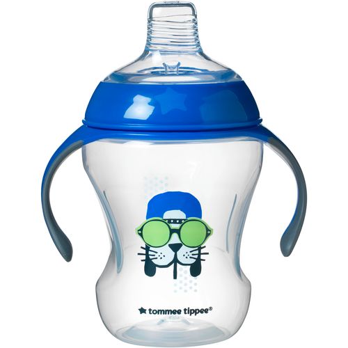 Tommee Tippee Soft sippee plava šalica s ručkicama, 230 ml slika 2