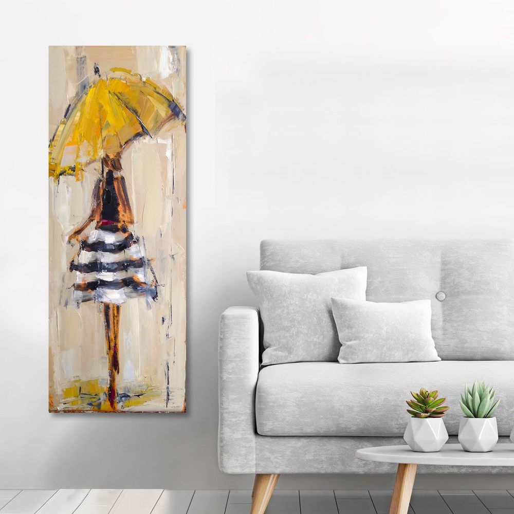 Dekorativna Slika na Platnu KNV4435_3080, Višebojna, 30 x 80 cm slika 1