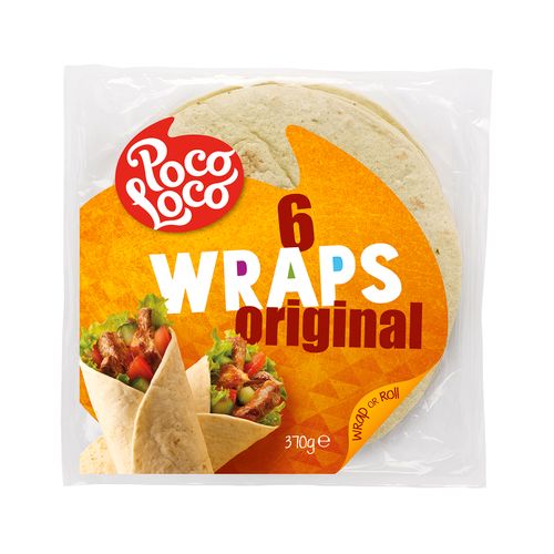 POCO LOCO flour tortillas 6x25 cm 370g slika 1