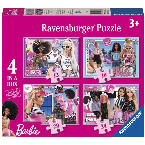 Barbie puzzle 12-16-20-24pzs slika 1