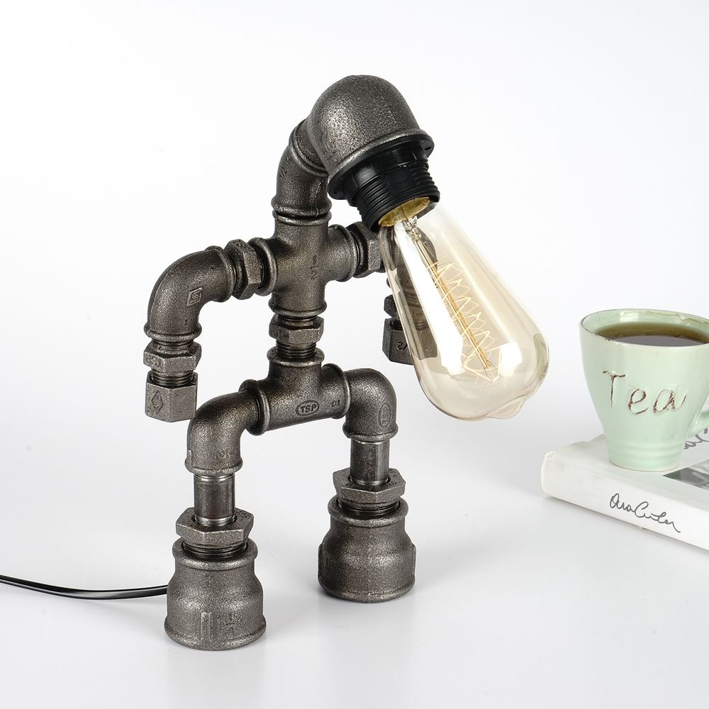 Crna Stolna Lampa Pp083 slika 1
