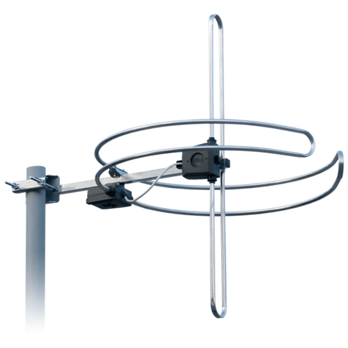 Antena FM DAB-FM F za radio prijem, spoljna, FM (87,5-108 MHz), DAB (217-240 MHz) slika 1