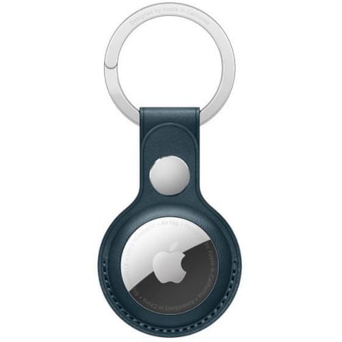 Apple AirTag Leather Key Ring, Baltic Blue (mhj23zm/a) slika 1