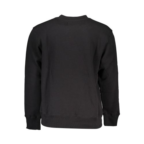 CALVIN KLEIN MEN'S BLACK ZIPLESS SWEATSHIRT slika 2