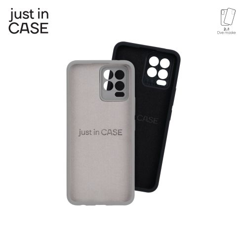 2u1 Extra case MIX PLUS paket CRNI za Realme 8 slika 1