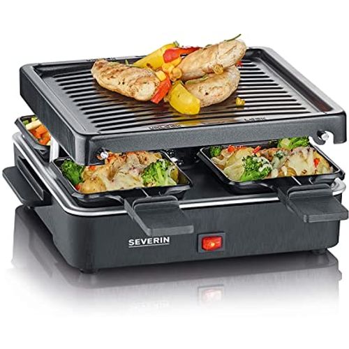 Severin Raclette Party Grill s 4 mini tava, RG 2370 slika 1