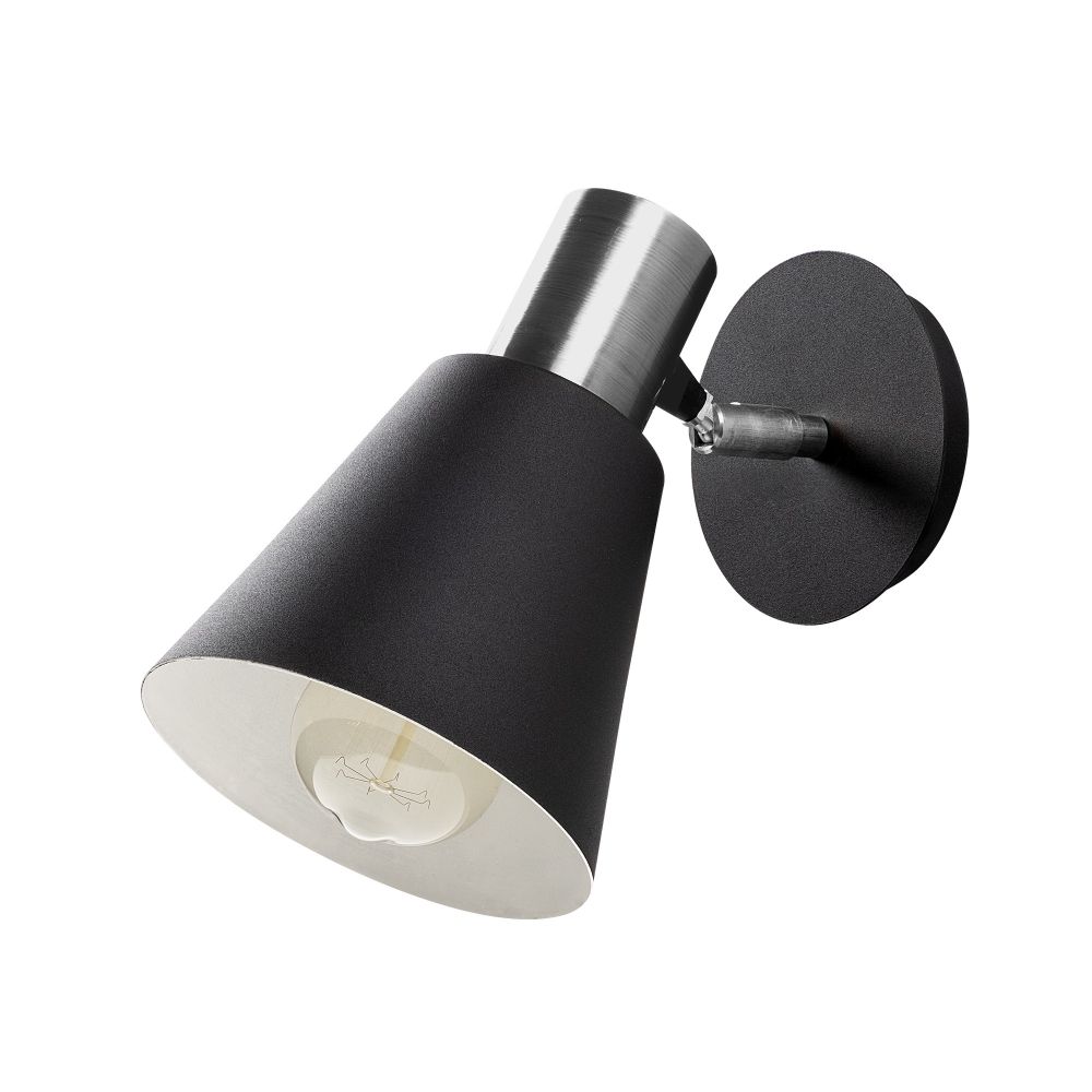 Kem - 6347 Crna Nickel Zidna Lampa slika 2