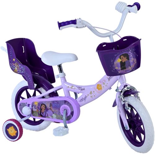 Dječji bicikl Disney Wish 12" ljubičasti slika 2