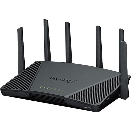 Synology RT6600ax - Tri-Band 4x4 160MHz Wi-Fi ruter, 2.5Gbps Ethernet, VLAN segmentacija, više SSID-ova, roditeljski nadzor, prevencija pretnji slika 1
