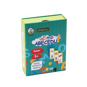 Vrabac Forte, edukativna slagalica Učimo abecedu