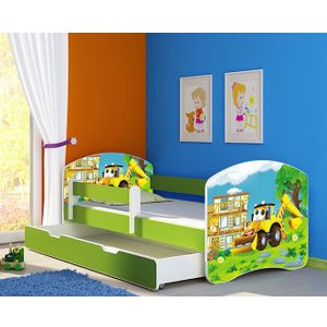 ACMA Dječiji krevet Acma II sa ladicom Green - 160x80cm - Dezen 20