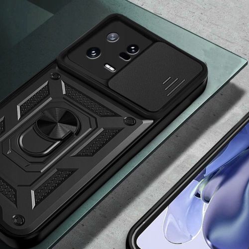 Techsuit - serija CamShield zaštitna maskica za Xiaomi 13 - crna slika 5