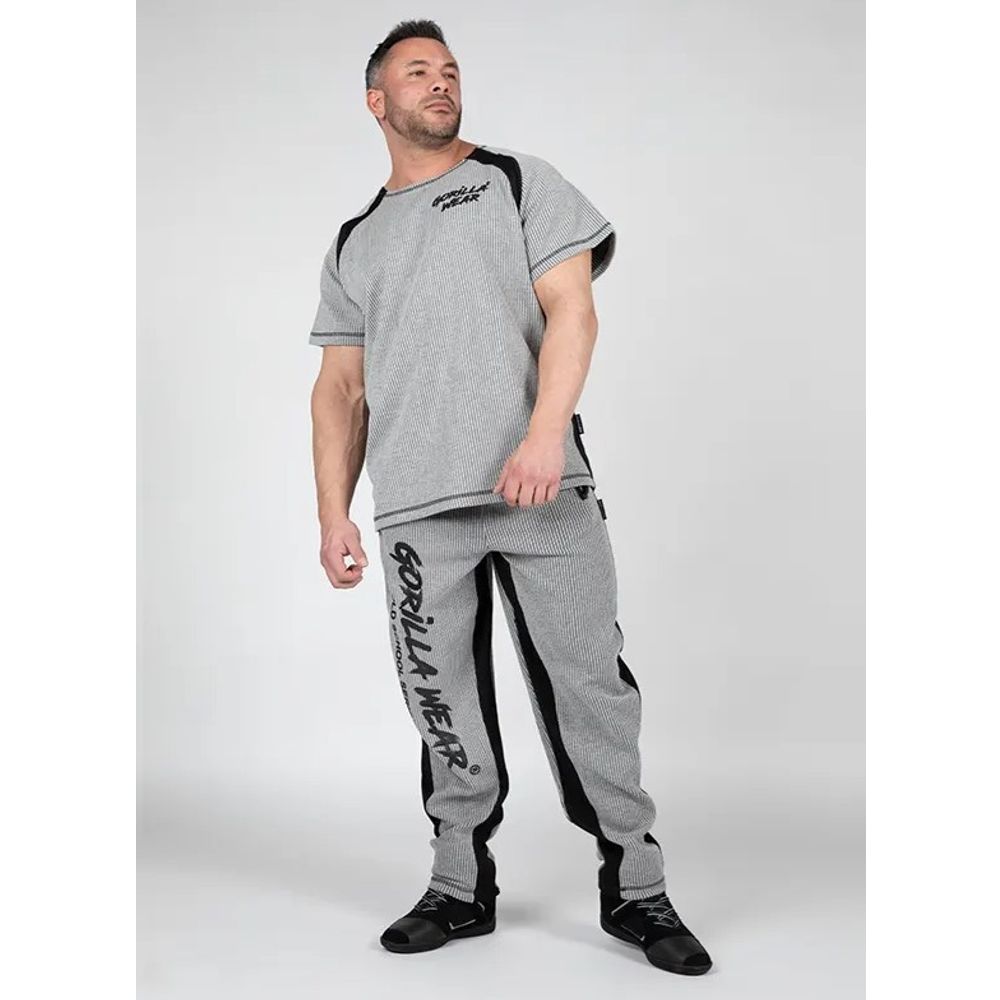 Gorilla Wear AUGUSTINE Old School Donji dio, Sivi slika 6
