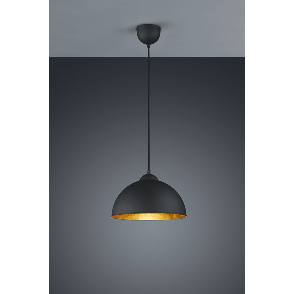 JIMMY VISILICA MAT CRNO 1XE27 slika 3