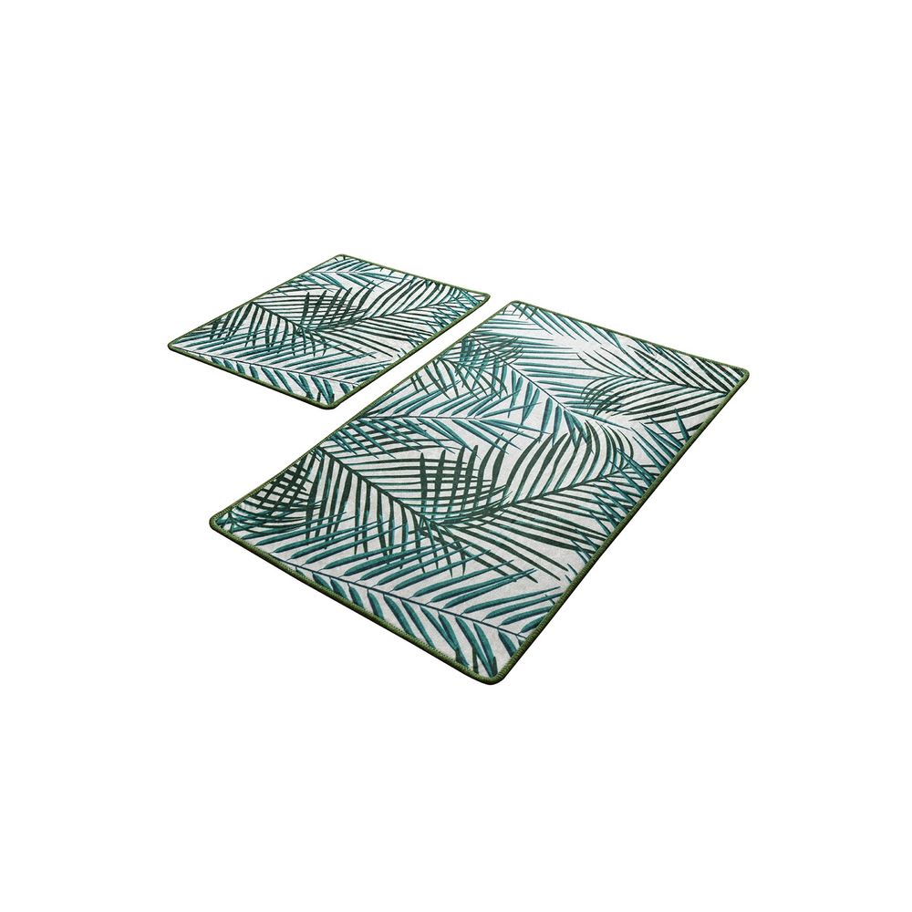 Set Kupatilskih Prostirki Botany Multicolor (2 Komada) slika 2