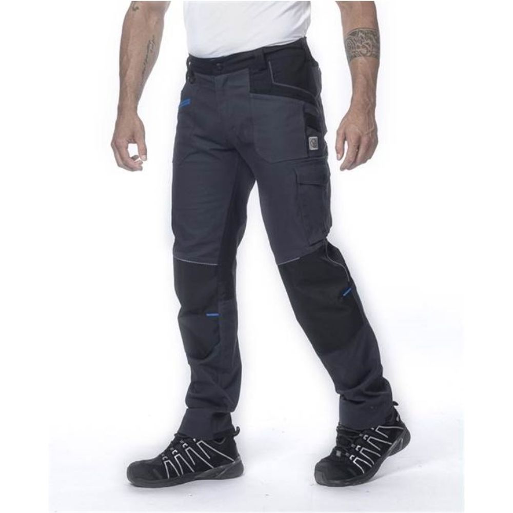 H6088/52 RADNE HLAČE 4XSTRETCH TAMNO SIVA ARDON slika 3
