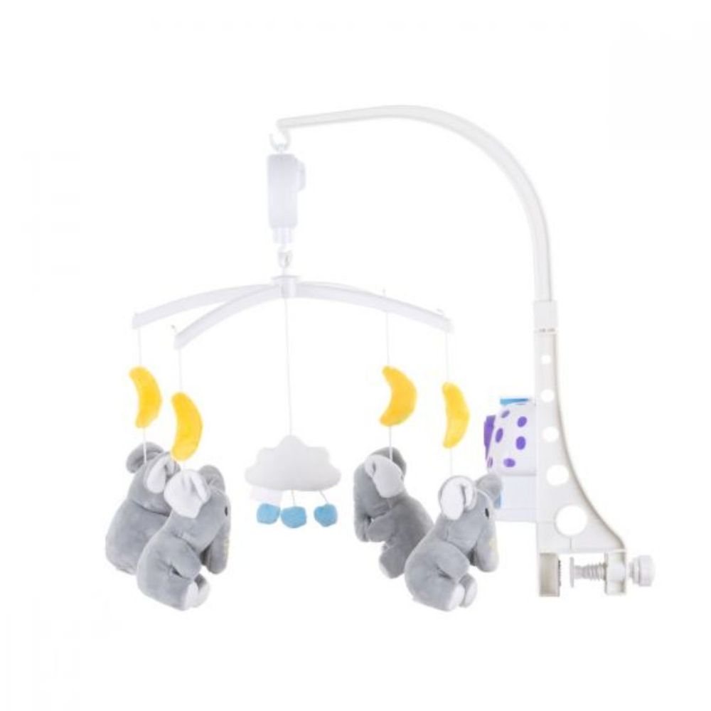 Chipolino Vrtuljak sa noćnim svjetlom Little Elephants Mils02107Le slika 1
