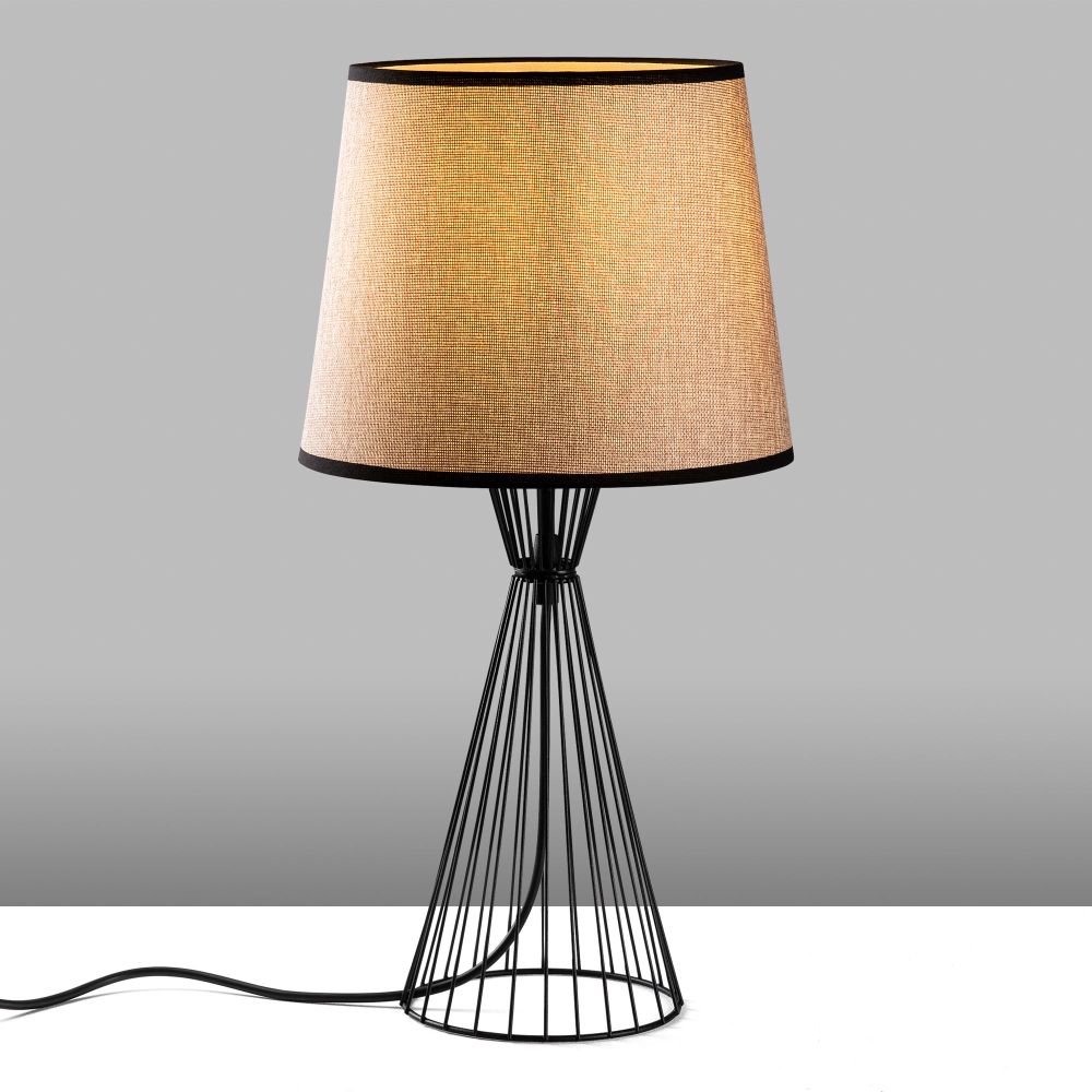 Telıs - 5373 Crna i Smeđa Stolna Lampa slika 5