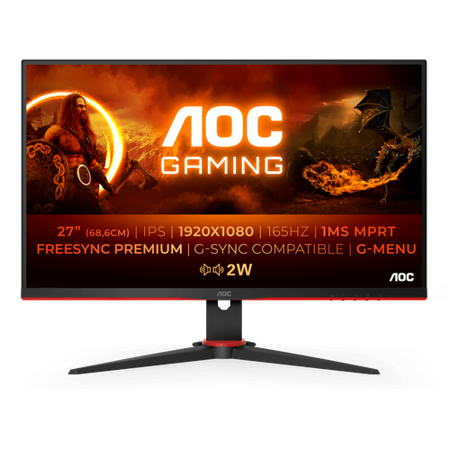 AOC 27G2SPAE 27" IPS 165Hz Gaming Monitor slika 1