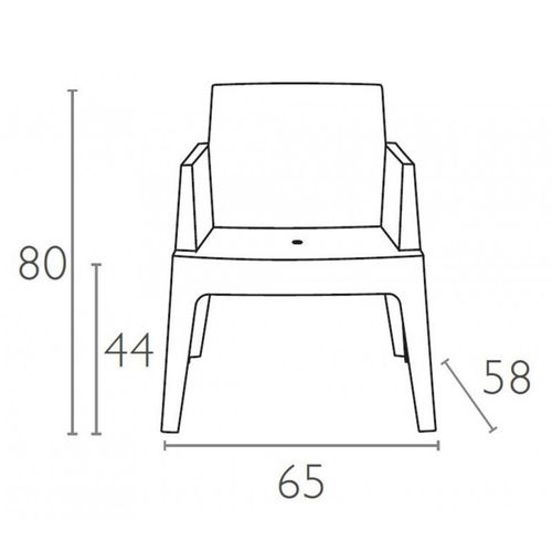 Dizajnerska stolica — CONTRACT Urban • 1 kom. slika 18