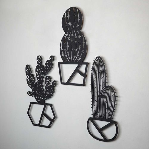 Wallity Metalna zidna dekoracija Cactus - APT354MS slika 2