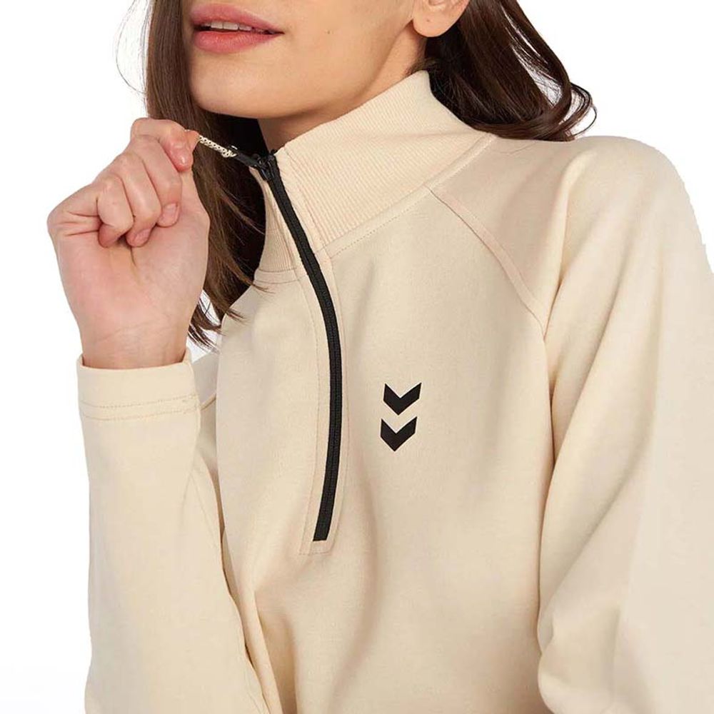 Hummel Duks Hmlfuyu Zip Neck Sweatshirt za žene slika 3