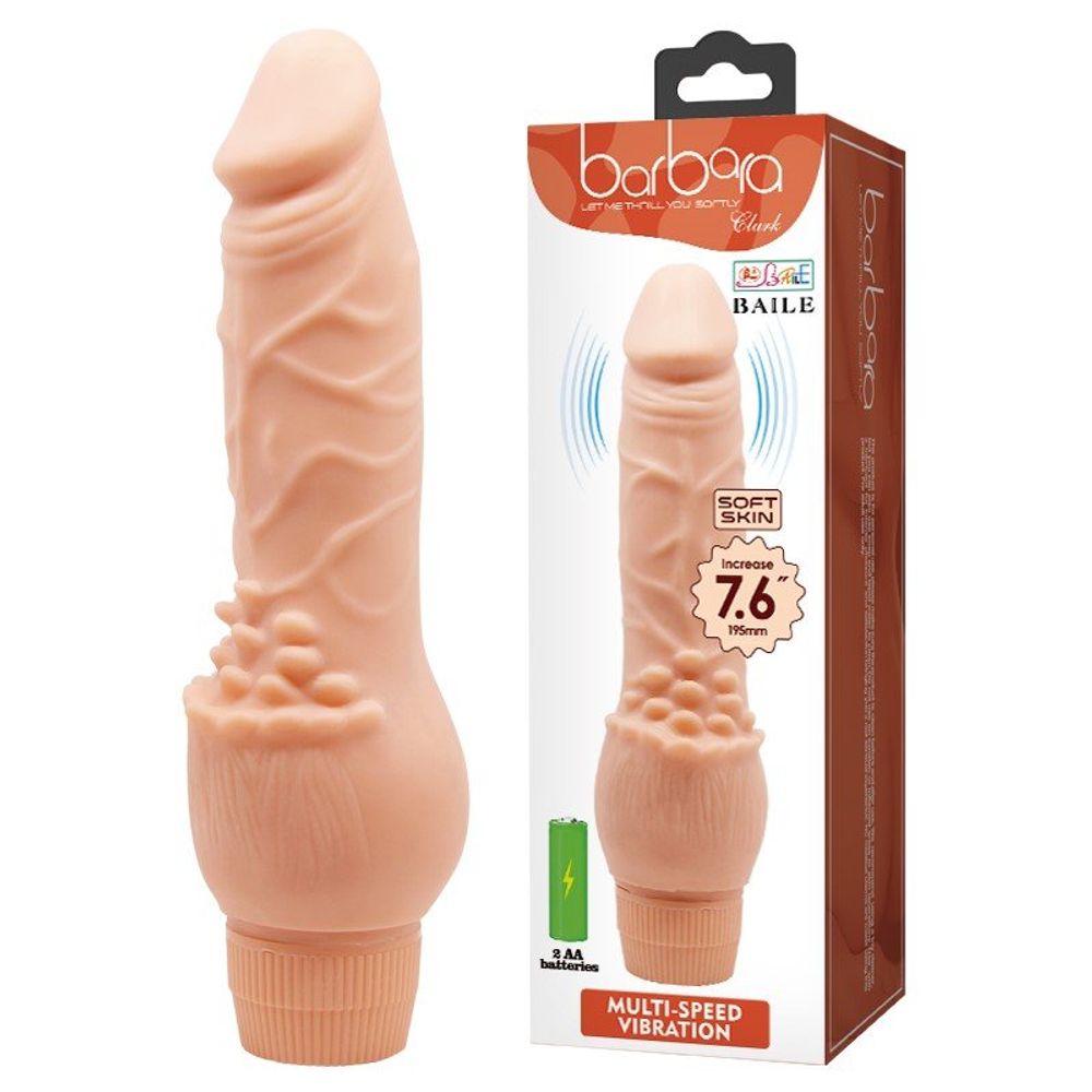 Vibrator Barbara Clark 19,5cm LyBaile slika 1