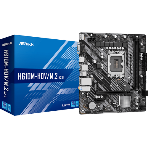 Matična ploča ASROCK H610M-HDV/M.2 R2.0 LGA1700 slika 1