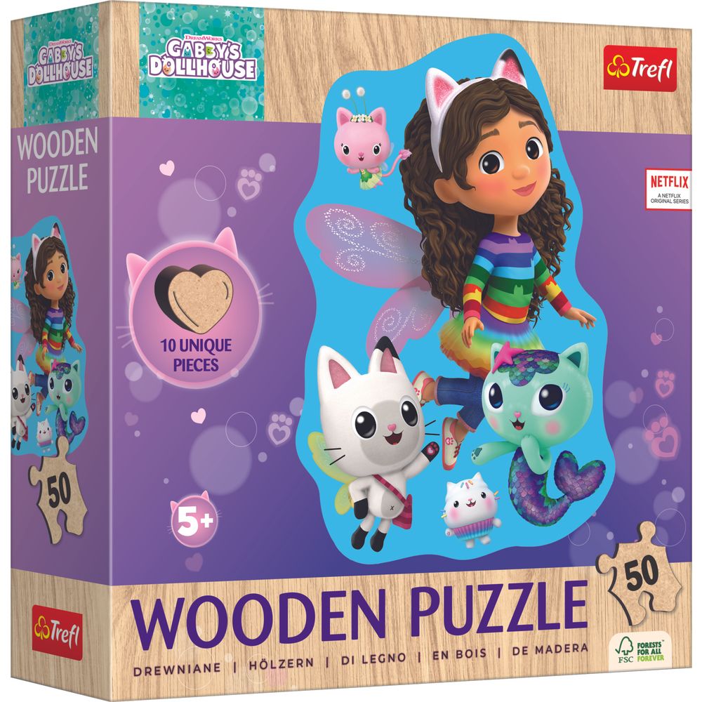 Trefl Puzzle 50 drvene sorto  slika 7