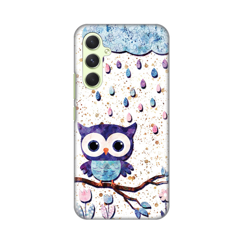 Torbica Silikonska Print Skin za Samsung A546B Galaxy A54 5G Owl slika 1