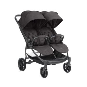Kikka Boo Kolica za blizance Happy 2, Dark Grey