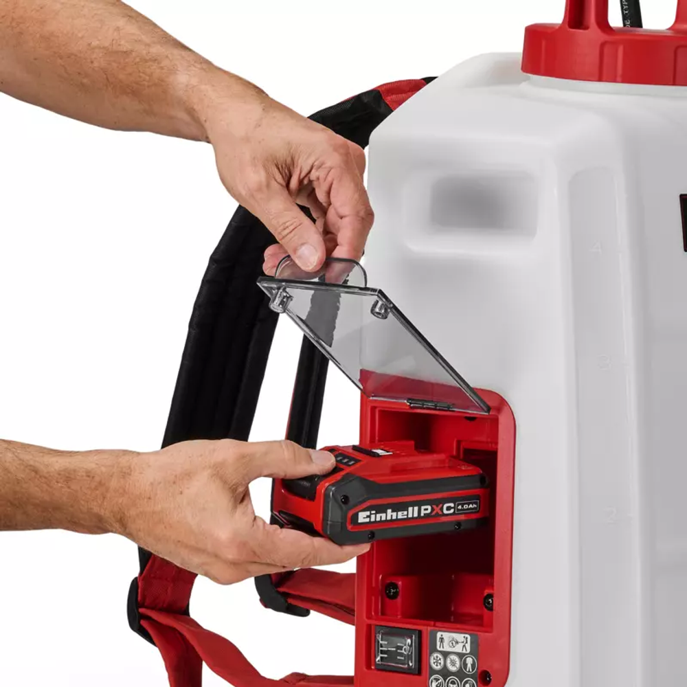 Einhell PXC aku leđna tlačna prskalica GE-WS 18/150 Li - Solo + Baterija 2.5 Ah i punjač slika 6