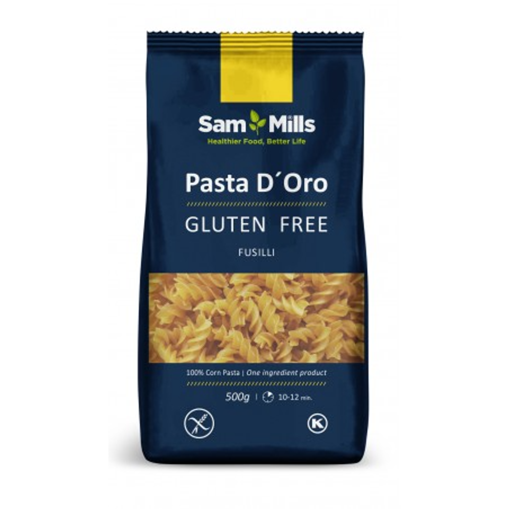 Sam Mills Pasta D'Oro tjestenina Gluten Free Fusili 500g slika 1