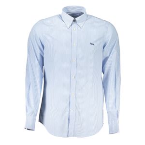 HARMONT &amp; BLAINE MEN'S BLUE LONG SLEEVE SHIRT