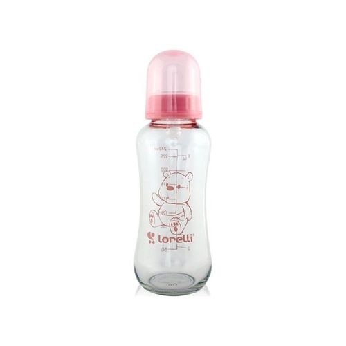 Lorelli Staklena Flašica 240Ml (6M+) - Blush Pink slika 1