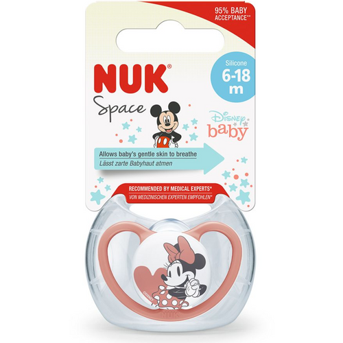 NUK Duda varalica Space Disney sa kutijicom 6-18mj, Minnie slika 2