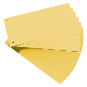 Pregrada kartonska 105x242 mm, 100/1, Herlitz, žuta