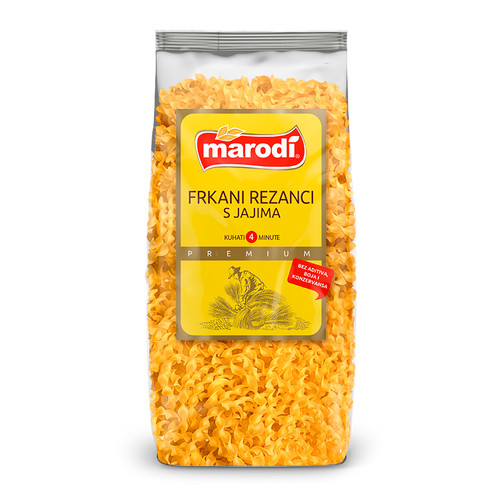 Marodi frkani rezanci s jajima 400g slika 1