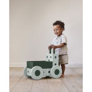 MODU 3-in-1 Baby Walker, Ocean Mint / Forest Green