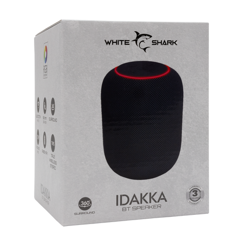 White Shark BLUETOOTH ZVUČNIK GBT-619 IDAKKA crni slika 6