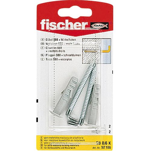 Fischer SB 8/6 K razuporna tipla 40 mm 8 mm 52186 2 St. slika 1