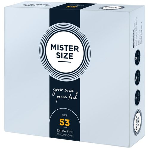 Kondomi Mister Size 53mm, 36 kom slika 2
