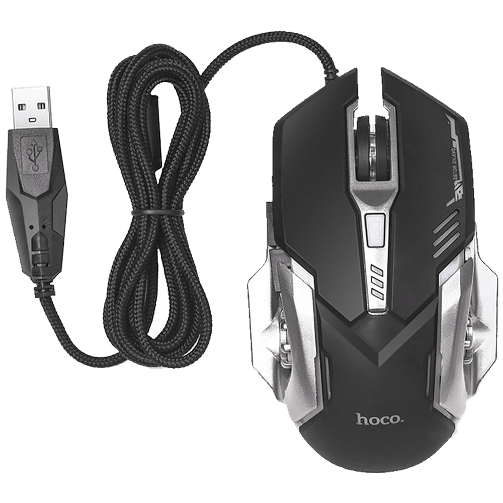 hoco. Tipkovnica+miš, gaming set, RGB osvjetljenje, USB - GM12 slika 5