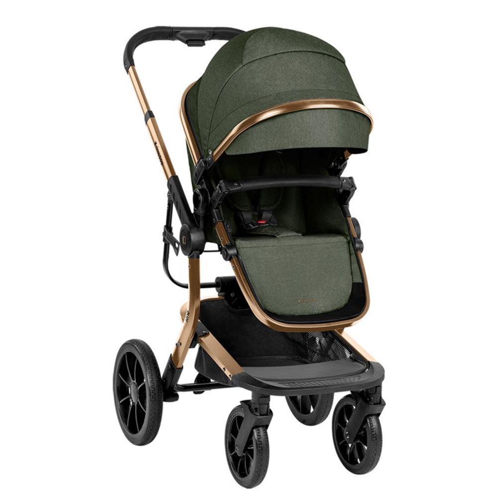 Kikka Boo Kolica za bebe 3U1 Irene, Army Green slika 7